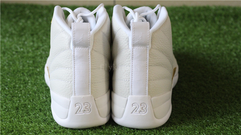 Air Jordan 12 White OVO New